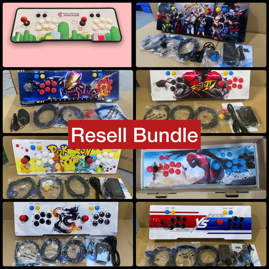 Resell Bundle - 100x Retro Gaming Arcade - Wholesale - Any Design