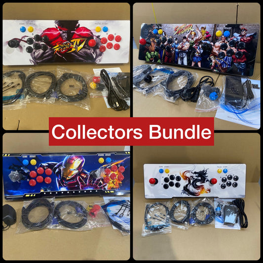 Collectors Bundle - 4X Retro Gaming Arcades - 10’000 Games + WiFi Version