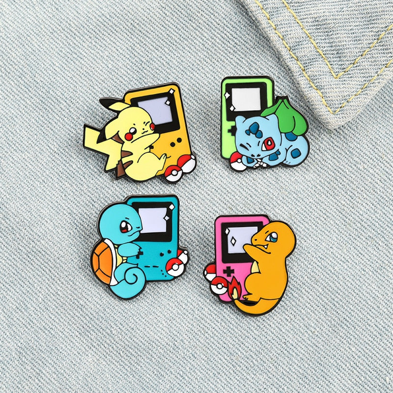 Pins Metal Enamel Pin Cartoon Game Console Brooch For Coat Lapel Pin  Badges Women'S Brooches On Clothes Backpack Badge Jewelry freeshipping - Retro Gaming Arcade